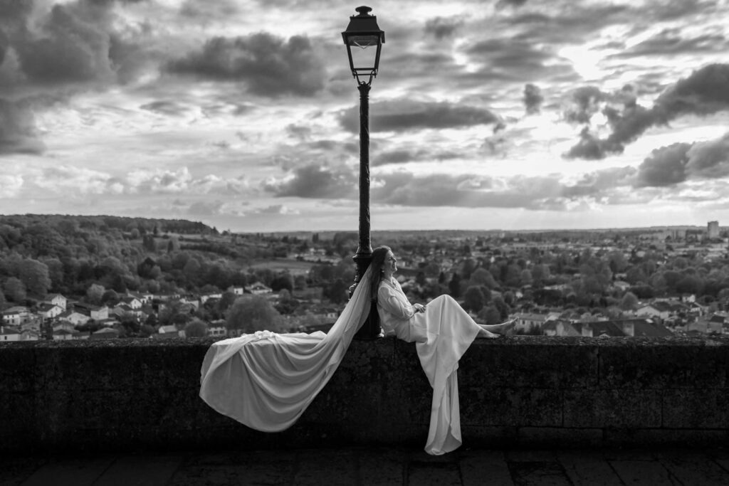 Photo d'une mariée à Angoulême